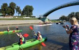 Co się działo na Odrze w Nowej Soli? Tylu kajakarzy dawno tutaj nie było. Przyjechali z Gubina i Zielonej Góry. Byli też nowosolanie