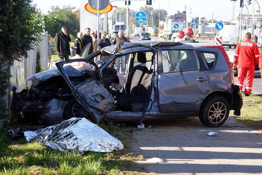 Śmiertelny wypadek na ulicy Wrocławskiej w Kaliszu