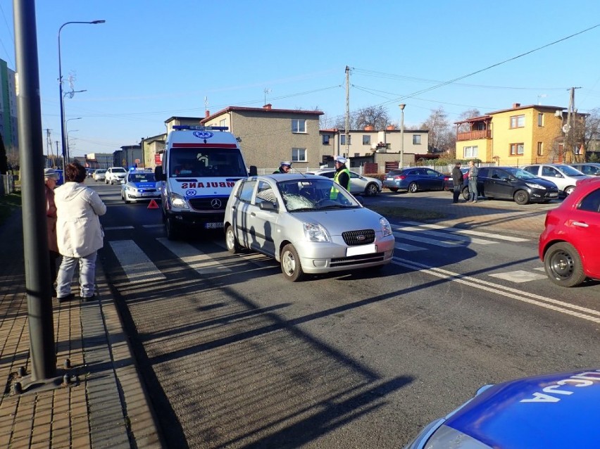 Na Reymonta w Rybniku na pasach potrącono pieszego