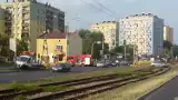 Dąbrowa Górnicza: zderzenie czterech samochodów. Są utrudnienia