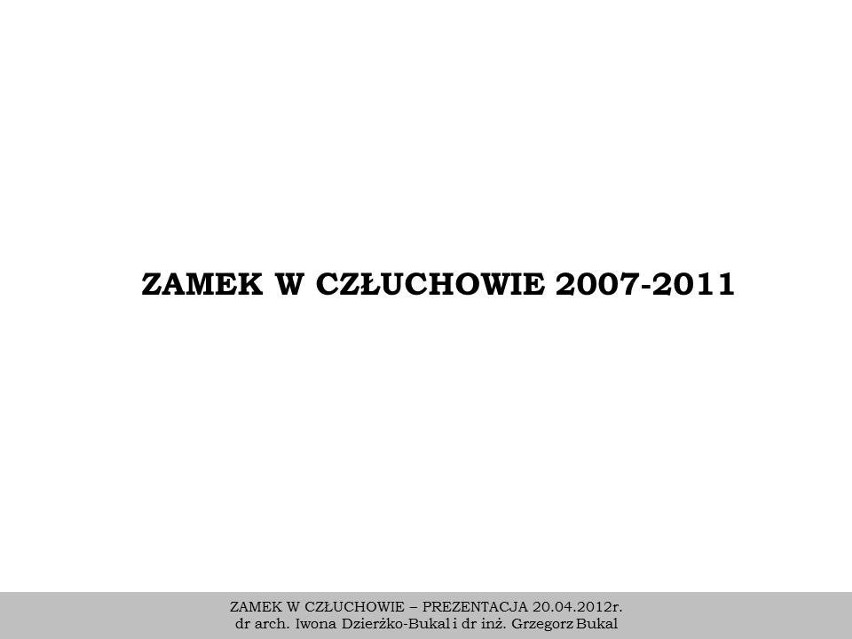 Człuchów. Jak wyglądać będzie zamek - zobacz prezentację projektantów