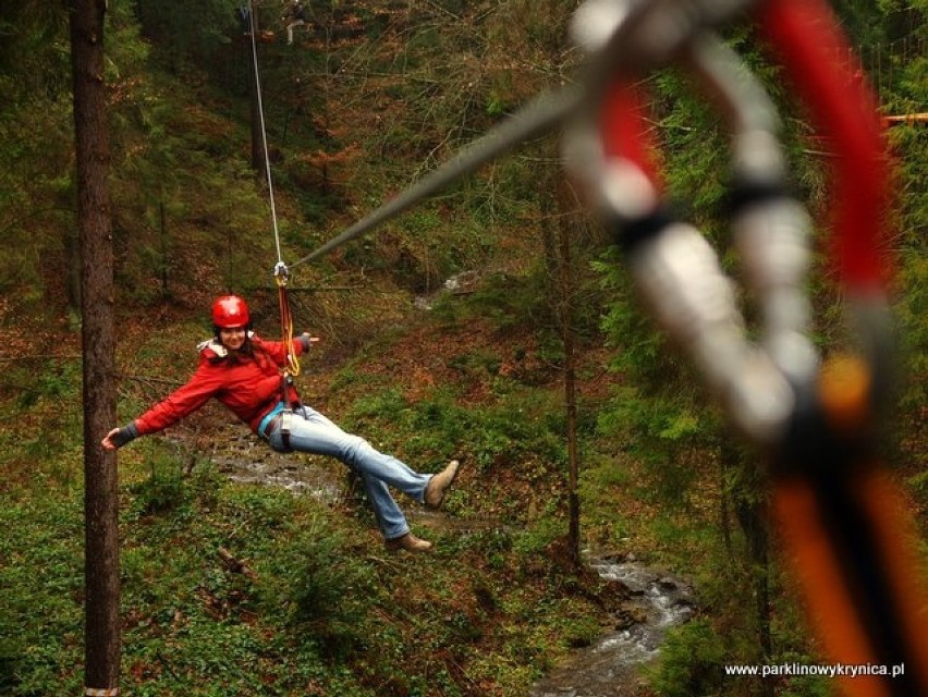 Park Linowy Krynica
Wbrew pozorom, Krynicki Park Linowy to...