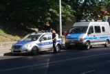 Kolizja na Rogatce z udziałem radiowozu kaliskiej policji [FOTO]