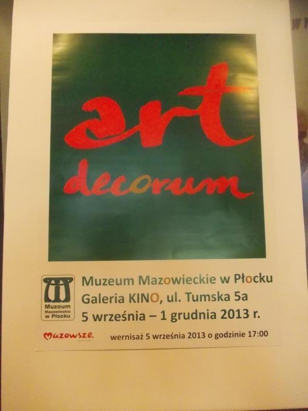 Wernisaż wystawy Art Decorum w Płocku w Galerii Kino