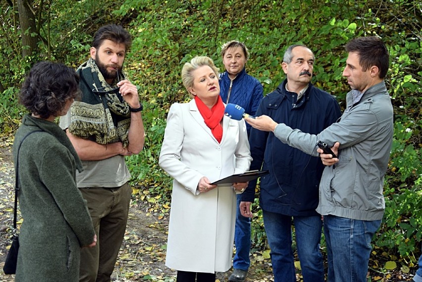 Bożena Lisowska apeluje o zachowanie Wąwozu Czarnego. W...