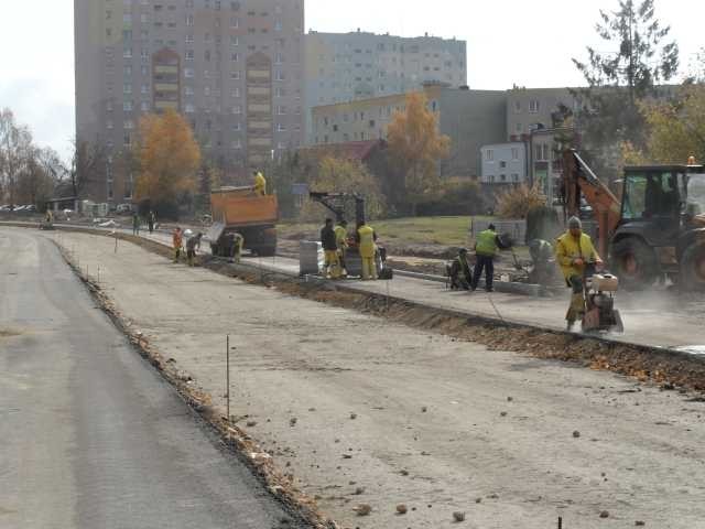 Na Orkana rozpoczęto układanie nowego torowiska