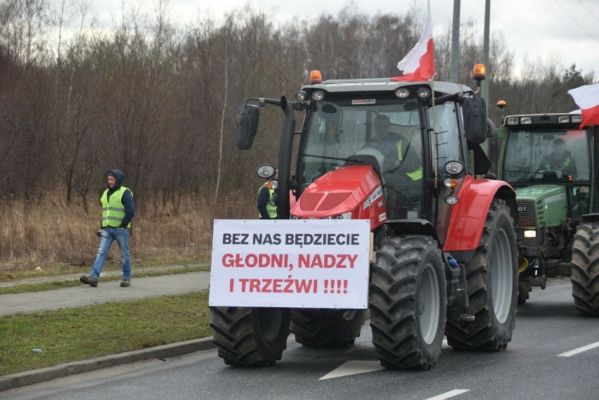 Strajk rolników w Krakowie i Małopolsce. Utrudnienia na drogach we wtorek 20.02.2024