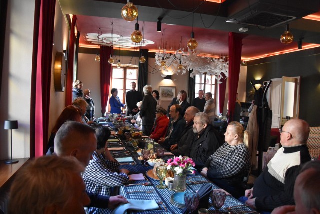 Tak wyglądało spotkanie wielkanocne w restauracji Różanej przy ul. Batorego w Tarnowie