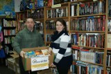 Zebrali książki dla spalonej biblioteki. W ten sposób Bytów pomógł wsi Kobułty