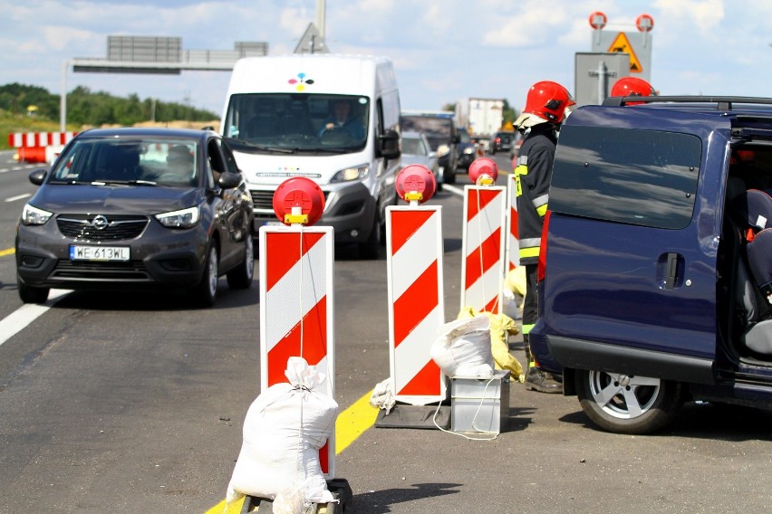 Uważajcie kierowcy! Zmiany na placu budowy autostrady A1 