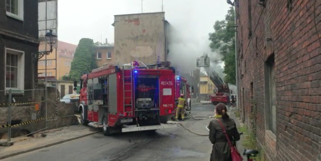 Pożar w Brzegu - 27.09.2021r.