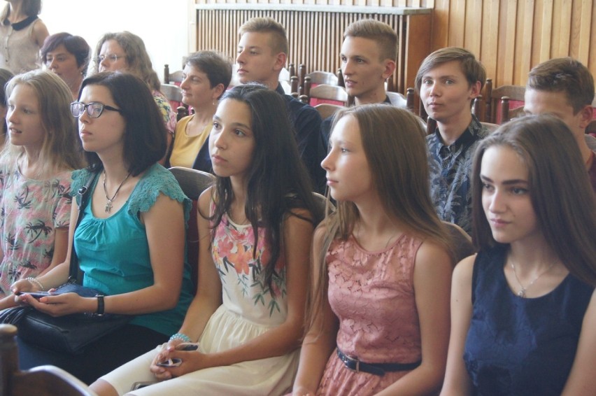 Młodzież z Ukrainy odwiedziła Radomsko