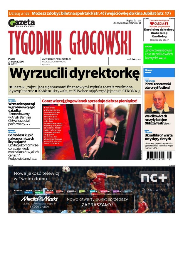 Nowy „Tygodnik Głogowski" - w sprzedaży od piątku