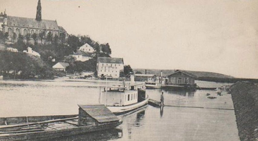 Sandomierz, 1910 , Fragment panoramy miasta.