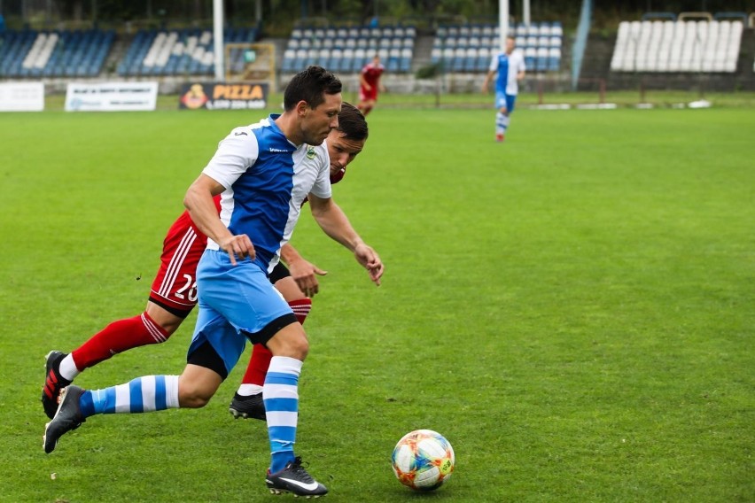 24.07.2019, Kraków: Paweł Pyciak w sparingu Hutnik - Górnik...