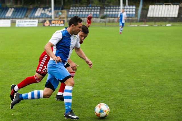 24.07.2019, Kraków: Paweł Pyciak w sparingu Hutnik - Górnik II Zabrze