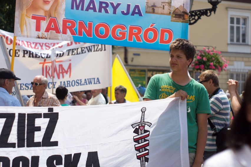 Marsz w obronie telewizji Trwam w Rzeszowie