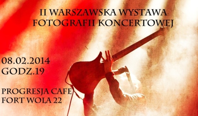 Shoot'em All Wystawa Fotografii Koncertowej 8 luty Progresja Cafe