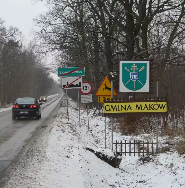 Niebawem granice gminy Maków pokażą nowe znaki