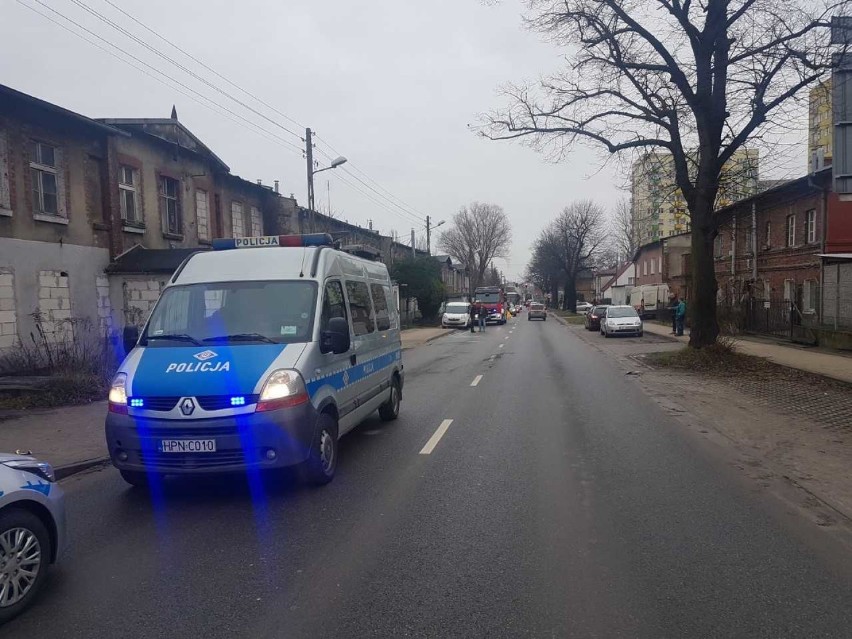 Śmiertelne potrącenie pieszej w Gdańsku na ul.Małomiejskiej (zdjęcia)