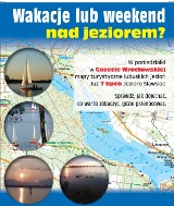 Gazeta Wrocławska z mapami jezior