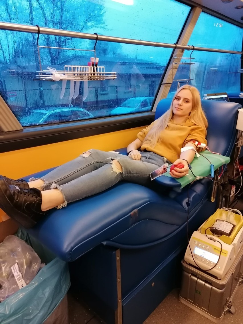 13 listopada 2019 - ostatni już w tym roku mobilny pobór krwi przy Komendzie Powiatowej Policji w Pucku
