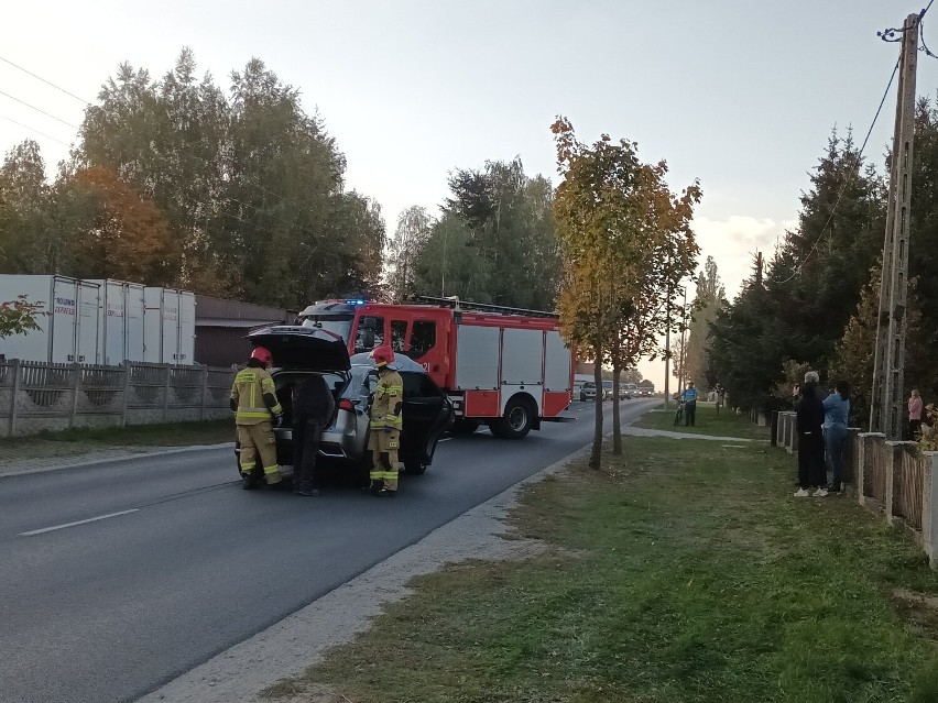 Zderzenie dwóch samochodów w miejscowości Adamowo AKTUALIZACJA