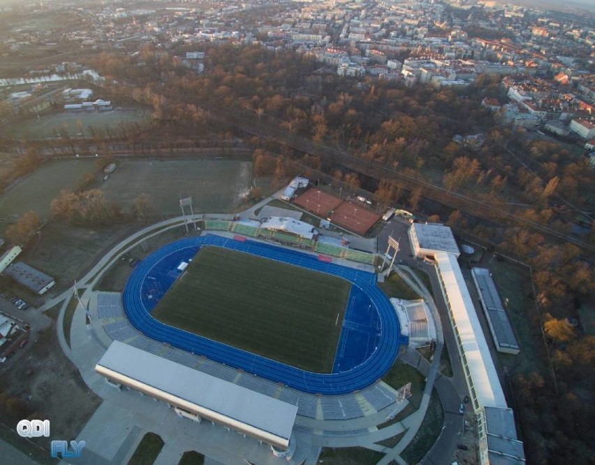 Stadion miejski w Kaliszu uzyskał pozwolenie na użytkowanie....