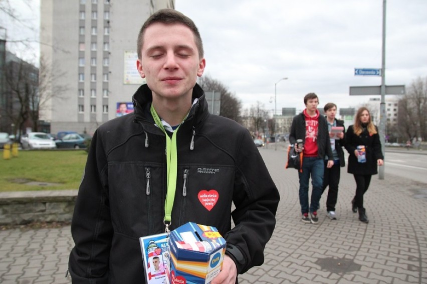 Wolontariusze WOŚP 2014 w Katowicach