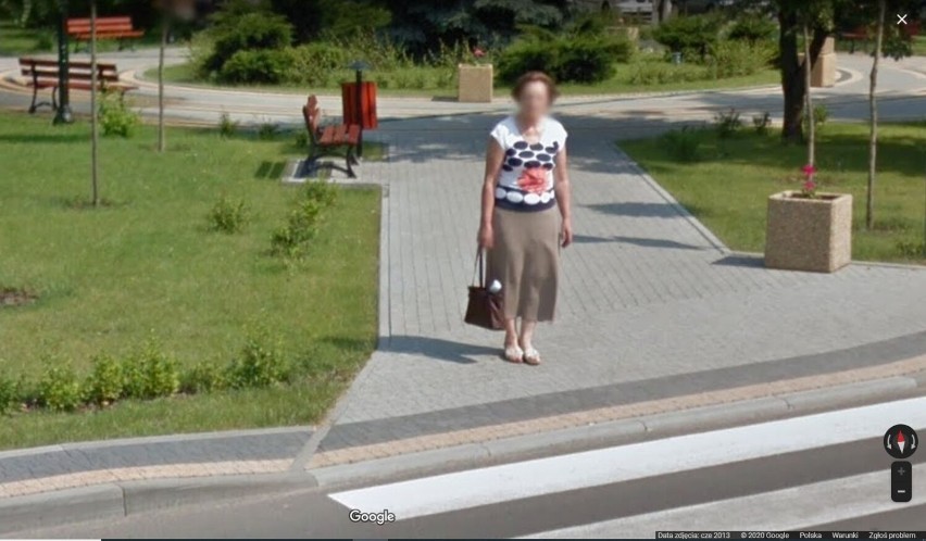 Moda na ulicach Kikoła i Skępego. Stylizacje mieszkańców Kikoła i Skępego na zdjęciach z Google Street View [zdjęcia]