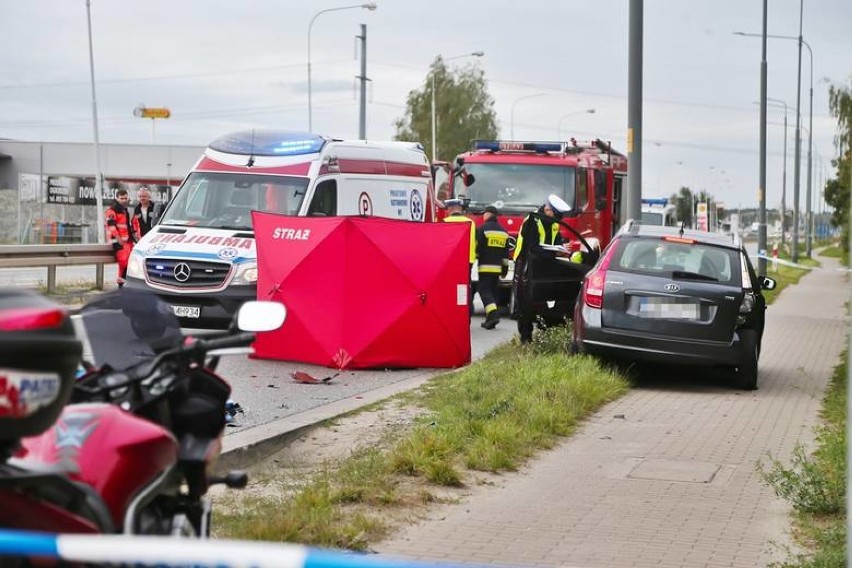 25-letni Łukasz K. z Oleśnicy zginął w dzisiejszym wypadku w Długołęce 