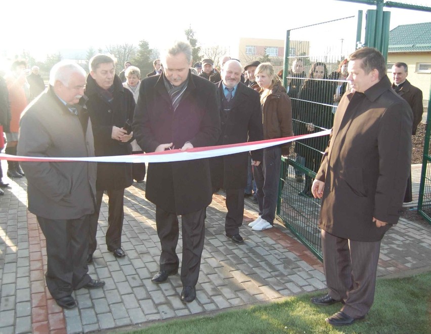 Otwarto kompleks boisk sportowych w Miłoradzu