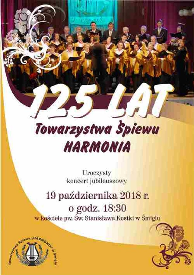 125 lat Towarzystwa Śpiewu Harmonia w Śmiglu