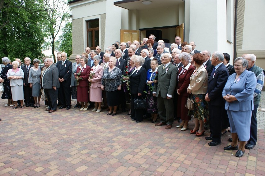 Wieluń: Medale za długoletnie pożycie małżenskie