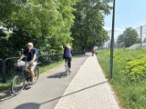 Głogowianie mają nowy chodnik i ścieżkę rowerową wzdłuż ulicy Paderewskiego 