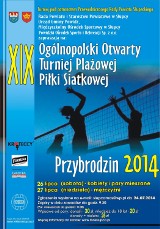 XIX Ogólnopolski Otwarty Turniej Plażowej Piłki Siatkowej Przybrodzin 2014