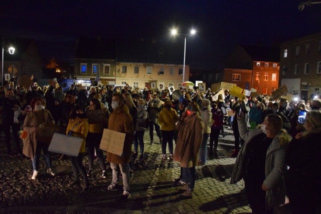 Strajk Kobiet w Głuchołazach.