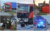 Dwoje strażaków OSP Czernikowo zginęło w wypadku wozu strażackiego z ciężarówką [zdjęcia]