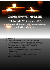 Zaduszkowe impresje w Sieradzu - w piątek 3 listopada w Powiatowej Bibliotece Publicznej