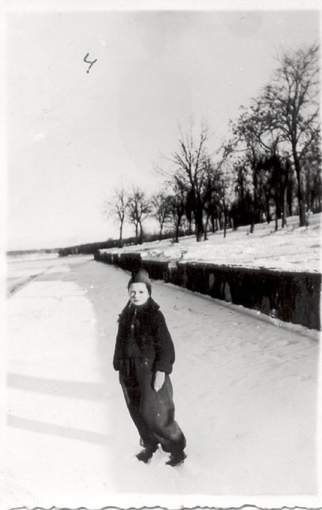 Pani Barbara nad jeziorem w Wągrowcu w czasie II wojny światowej