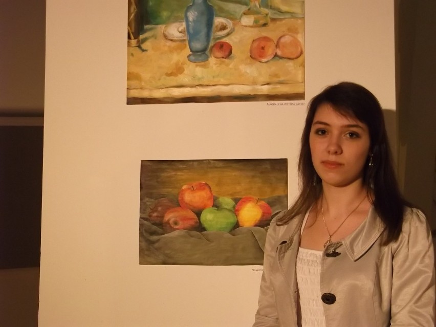 Piła: wystawa prac młodzieży z pracowni Lucyny Pach w MDK
