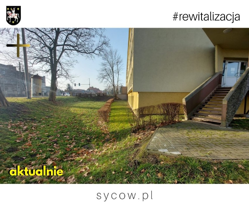 Wypięknieje teren przy sycowskiej przychodni. Co się dokładnie zmieni i za ile? 