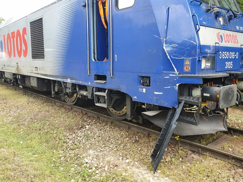 Gmina Skoki. Wypadek z udziałem autocysterny i pociągu! 