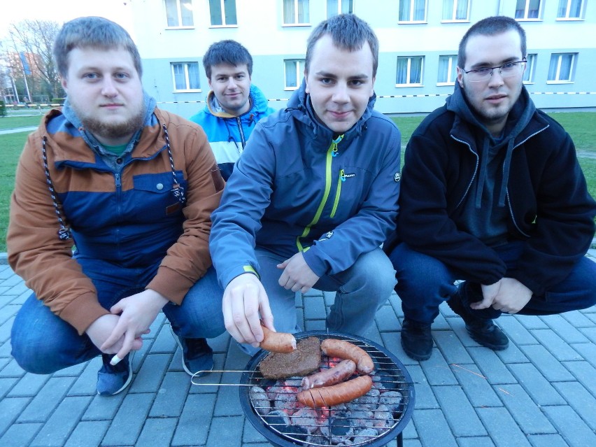 Grillowanie na Politechnice Opolskiej.