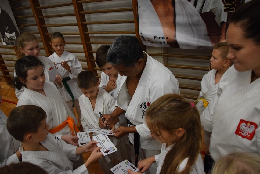 Międzynarodowe Seminarium Karate NSKF z mistrzem Pembą Tamang w Łęczycy [ZDJĘCIA]