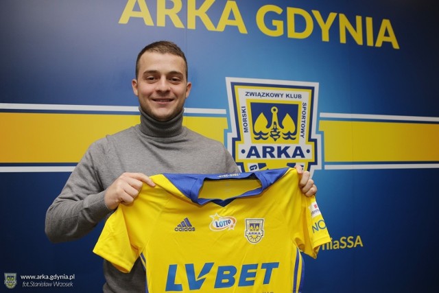 Serb Nemanja Mihajlović został piłkarzem Arki Gdynia