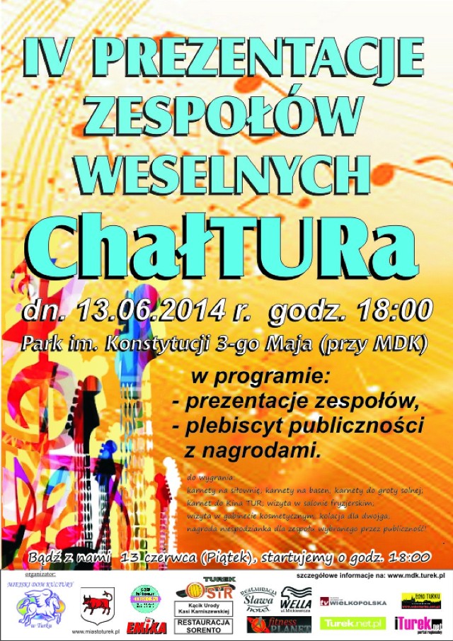 ChałTURa 2014. Prezentacje zespołów weselnych