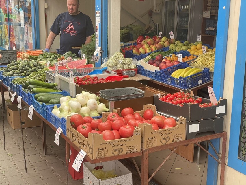 Ceny warzyw i owoców na szczecińskim rynku