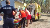 Niebezpieczna sytuacja na jeziorze Czarnym we Włocławku. Ratownik WOPR uratował życie mężczyzny