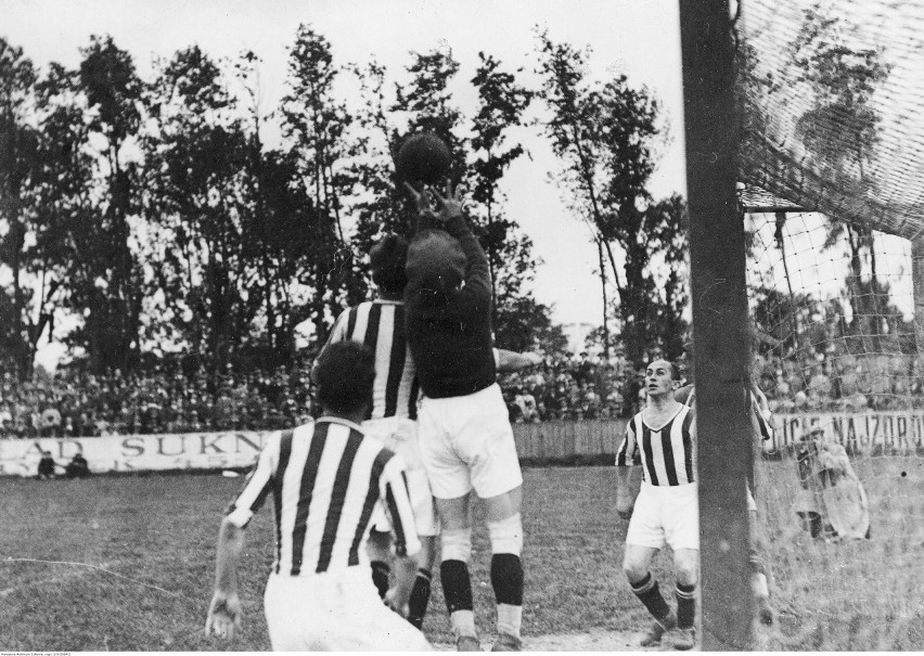 Mecz Wisła - Cracovia w 1931 roku